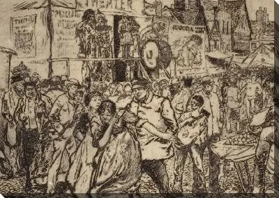 Сцена в цирке