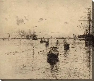 Картина Доставка по венецианской лагуне