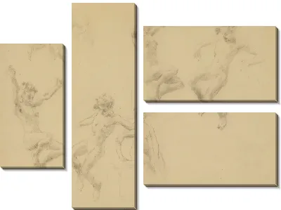 Картина Этюд для группы, «Винтажный фестиваль», клуб Мендельсона Хора, Нью-Йорк, Нью-Йорк