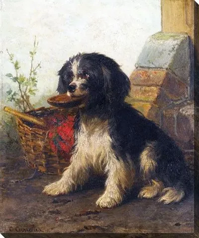 Постер Пес и игра (The dog and the game)