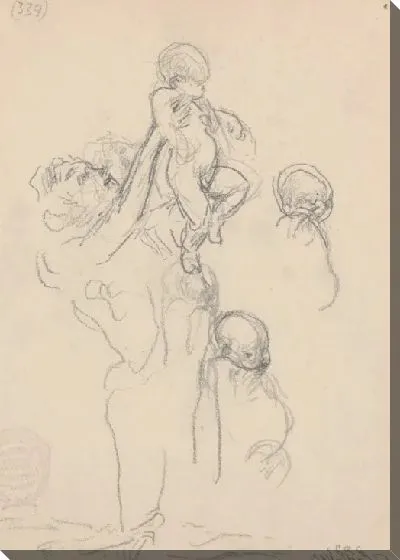 Картина Этюд для танцующей женщины, «Moods to Music», Mendelssohn Glee Club, Нью-Йорк, Нью-Йорк