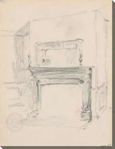 Картина Камин