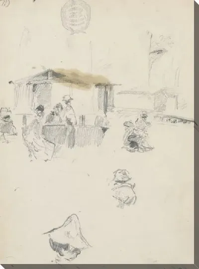 Картина Рыночная сцена