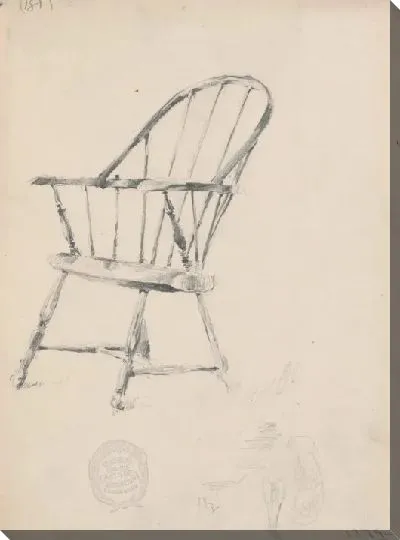 Картина кресло