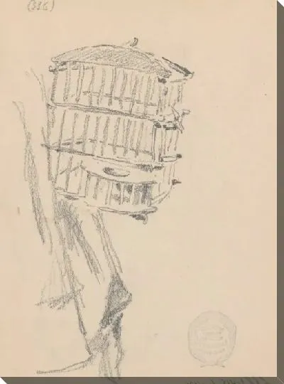 Картина клетка для птиц