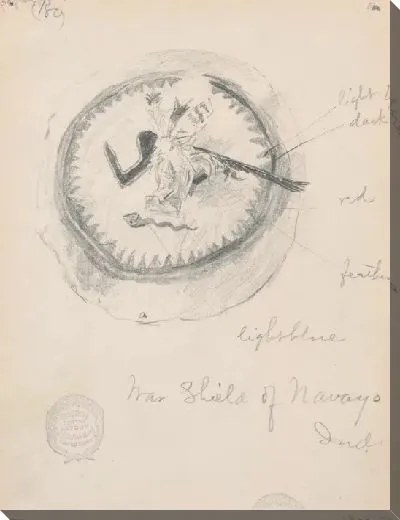 Картина Боевой щит навахо