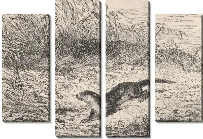 Картина Выдра