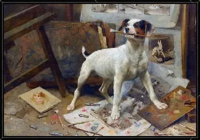 Картина Щенок (The puppy)