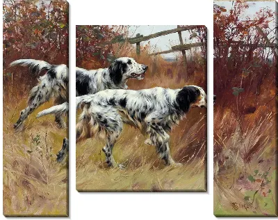 Картина Собаки на охоте (Dogs on the hunt)