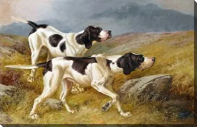 Постер Собаки на охоте (Dogs on the hunt) №2