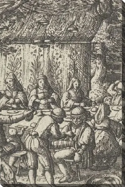 Картина Свадебный стол