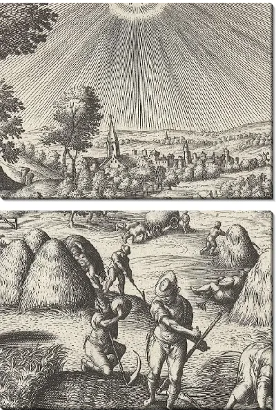 Картина июль