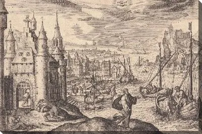 Картина Рыбы (Рыбы) - Чудесный Черновик Рыб (Матфея XIII)