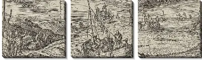Картина Рыбалка на море