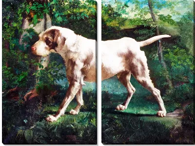 Модульная картина Собака (Dog) №3