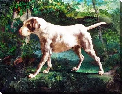 Картина маслом Собака (Dog) №3