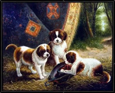 Картина Щенки (Puppies) №2