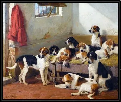 Картина Собаки (Dogs) №2