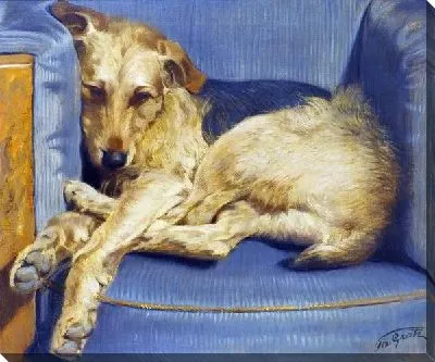 Картина маслом Пес (Dog) №8