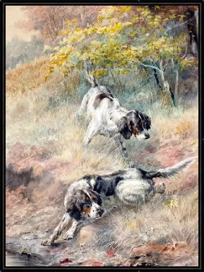 Картина Собаки на охоте (Dogs on the hunt) №3