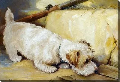 Картина маслом Собака (Dog) №6