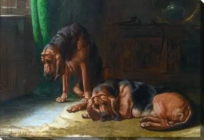 Постер Две собаки (Two dogs) №3