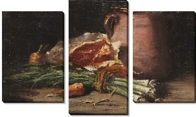 Картина Мясо и овощи
