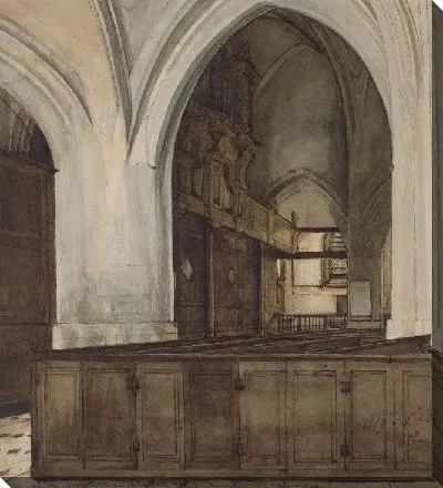 Интерьер аббатства Арамонт