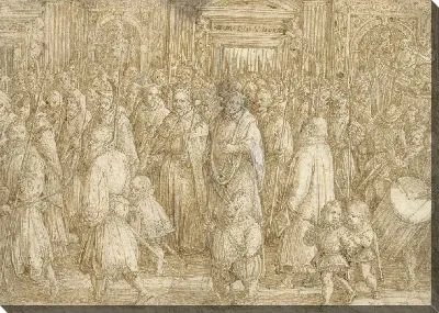 Картина Возвращение великого князя Тосканского Козимо I в его дворец