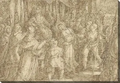 Картина Христос перед Пилатом