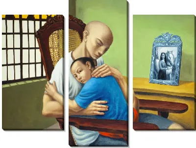 Картина Отец и сын