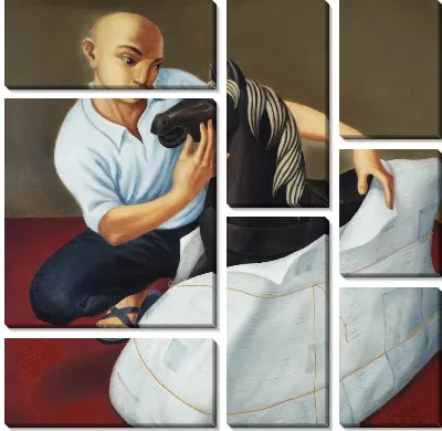 Развернутая лошадь