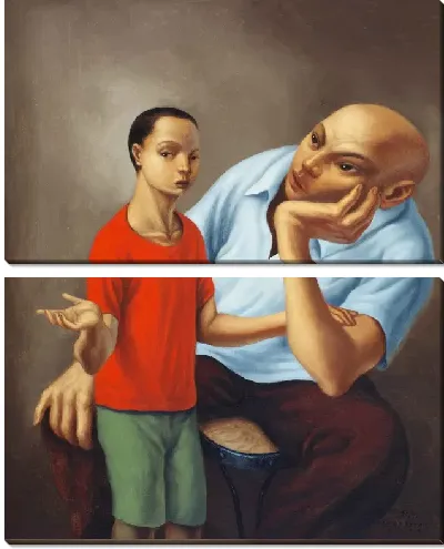 Картина Отец и сын 3