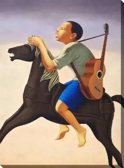 Картина Лошадь, которая качается