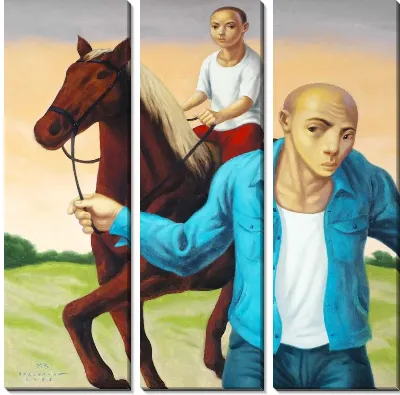 Картина Чиско и его лошадь