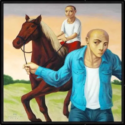 Чиско и его лошадь