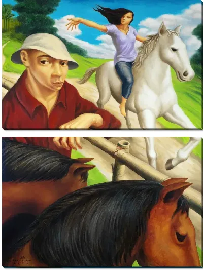 Картина Жена фермера