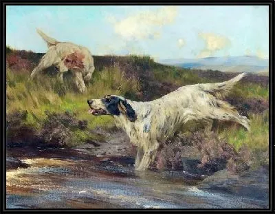 Картина Две собаки (Two dogs) №6