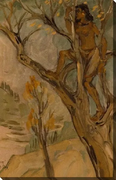 Картина Сабари в ее юности