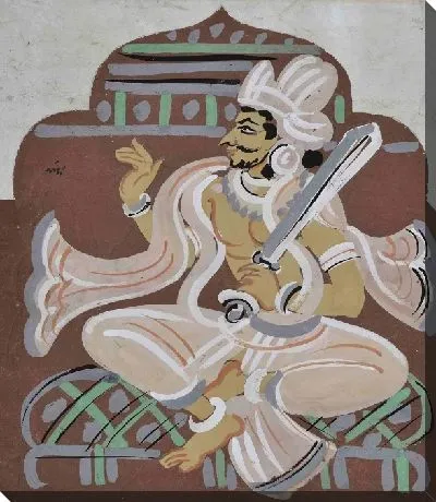 Картина Джайнский воин с мечом