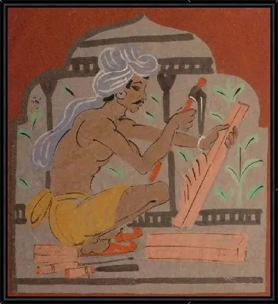 Картина столяр