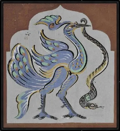 Картина Павлин