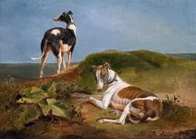 Картина Две собаки (Two dogs) №7