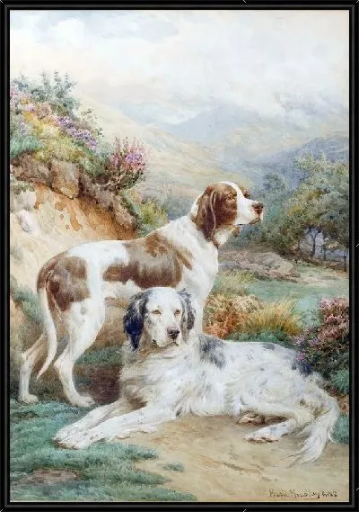 Картина Две собаки (Two dogs) №9