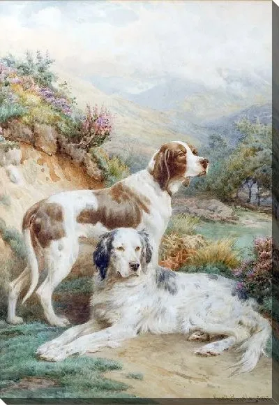 Картина Две собаки (Two dogs) №9