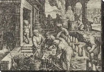 Новые изобретения современности [Нова Реперта], Изобретение сахарного завода, плита 13