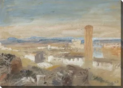 Картина Колокольня среди руин