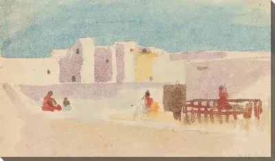 Картина Стены североафриканского города