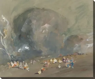 Картина Вечеринка в саду