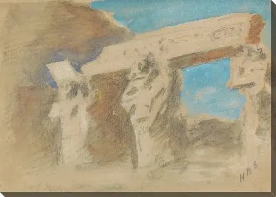 Картина Храм Герфа Хусейна